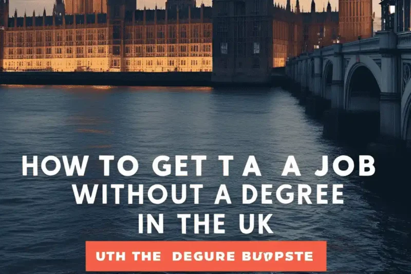 How to Get a Job Without a Degree in the UK