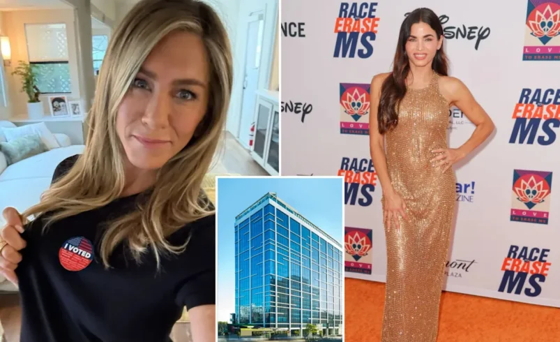 Hollywood A-Listers Including Jennifer Anniston Caught in LA Voting Registration Scandal