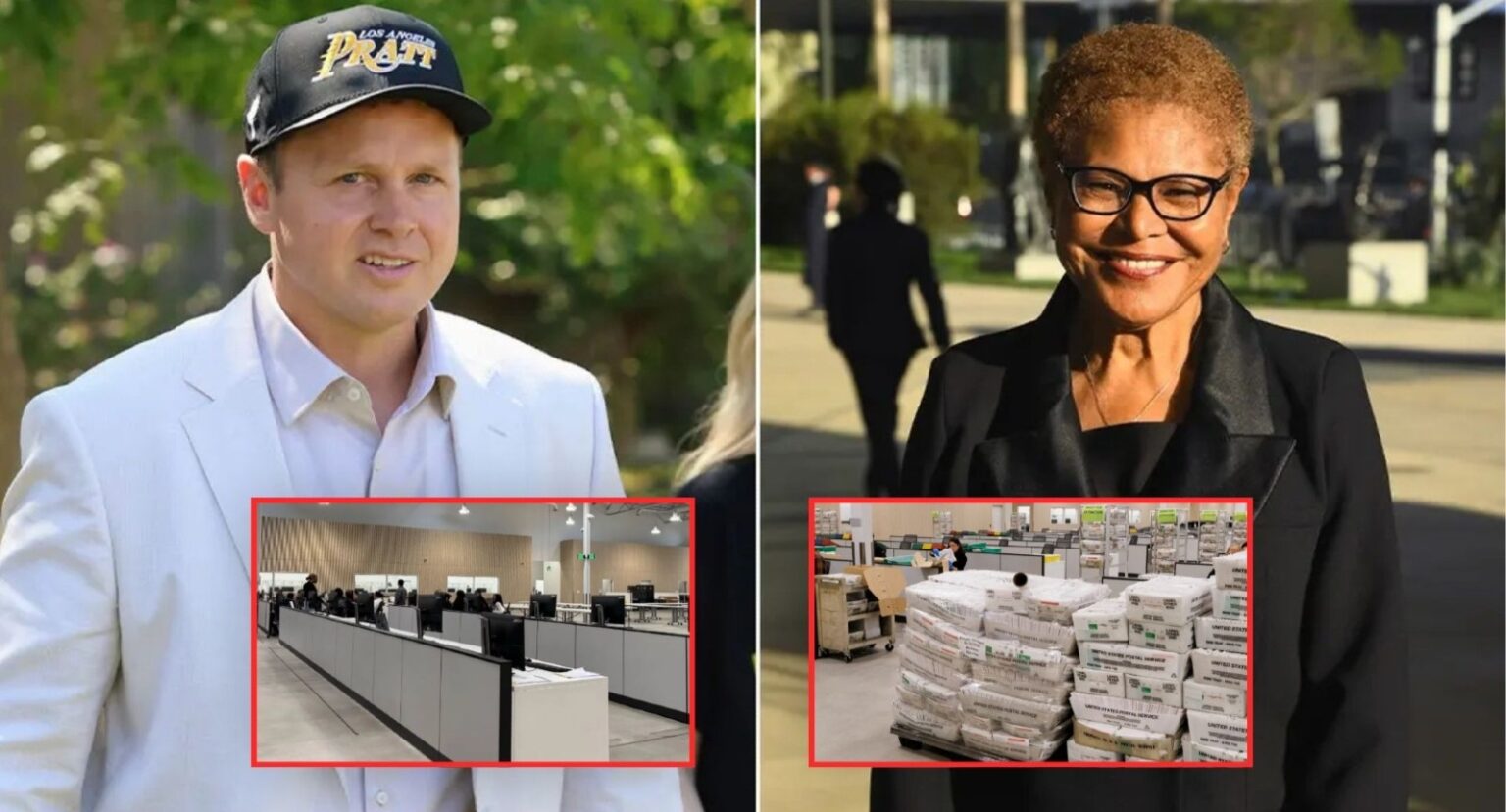 LA County Vote-Counting Facility Full Of Empty Desks Despite $336M Budget